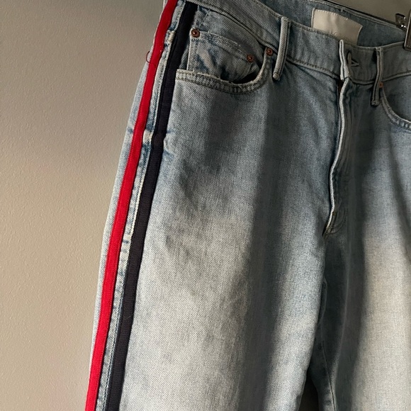 MOTHER Superior | The Insider Crop Step Fray 26 Preppy Streetwear Sporty - Picture 4 of 12